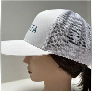 BRAND NEW ATHLETA Logo Hat Baseball Cap - Women's Trucker Style Hat - White
